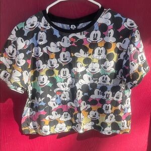 Mickey Mouse Disney cropped T-Shirt - Multicolor